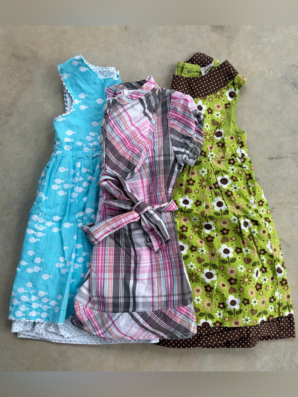 Summer Dress Bundle - 3 Piece Set - Size 12 Months